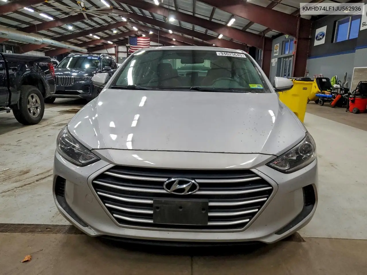 KMHD74LF1JU562936 2018 Hyundai Elantra Se