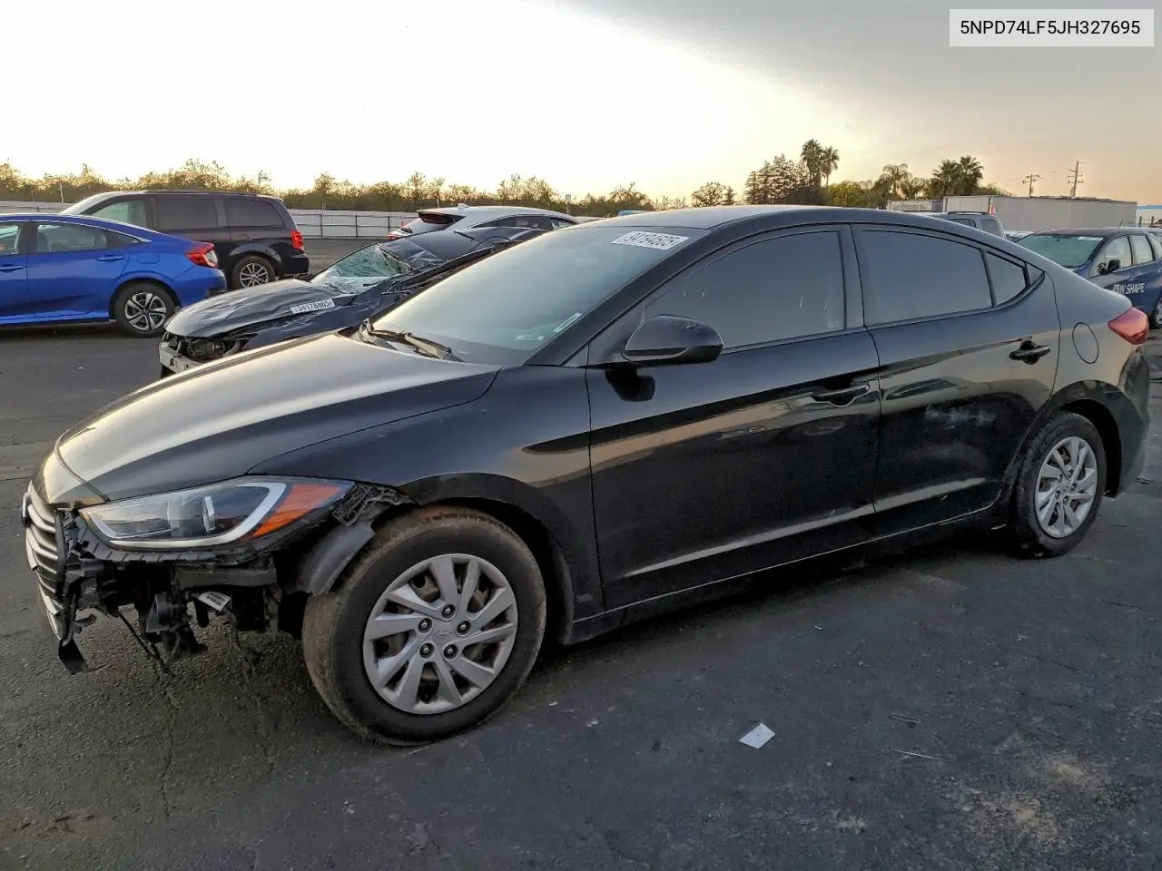 5NPD74LF5JH327695 2018 Hyundai Elantra Se