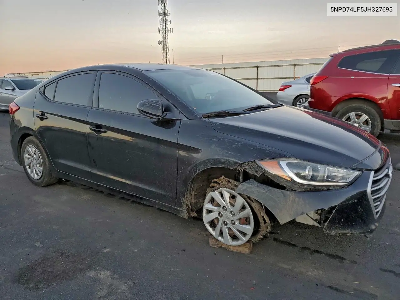 5NPD74LF5JH327695 2018 Hyundai Elantra Se
