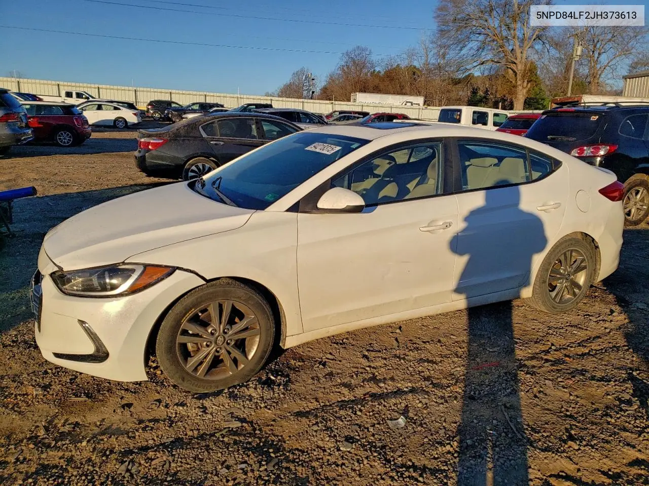 5NPD84LF2JH373613 2018 Hyundai Elantra Sel