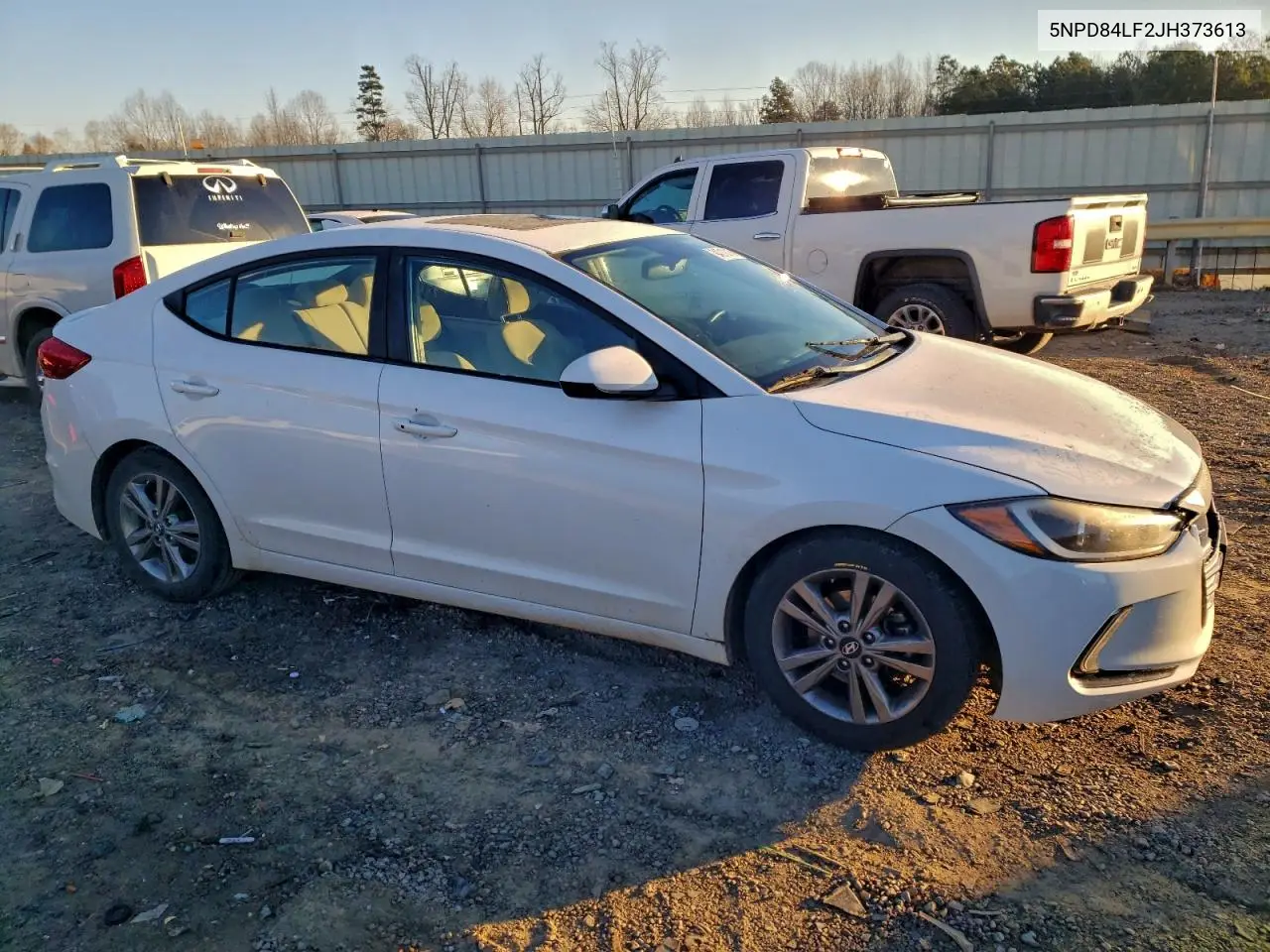 5NPD84LF2JH373613 2018 Hyundai Elantra Sel
