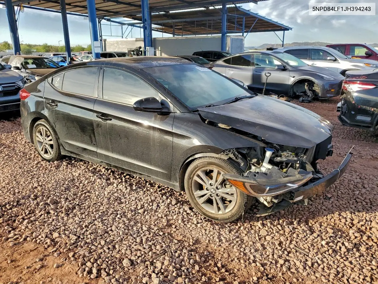 5NPD84LF1JH394243 2018 Hyundai Elantra Sel