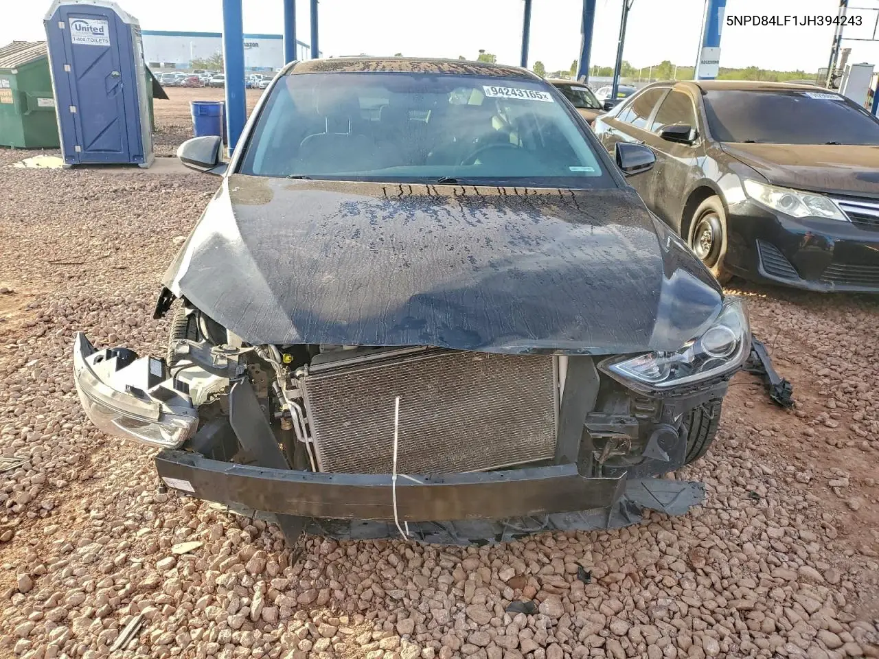 5NPD84LF1JH394243 2018 Hyundai Elantra Sel
