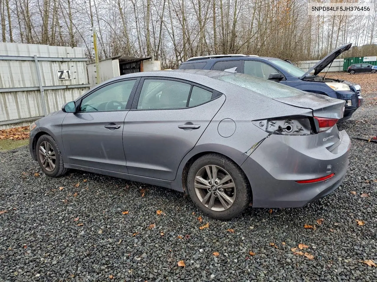 5NPD84LF5JH376456 2018 Hyundai Elantra Sel
