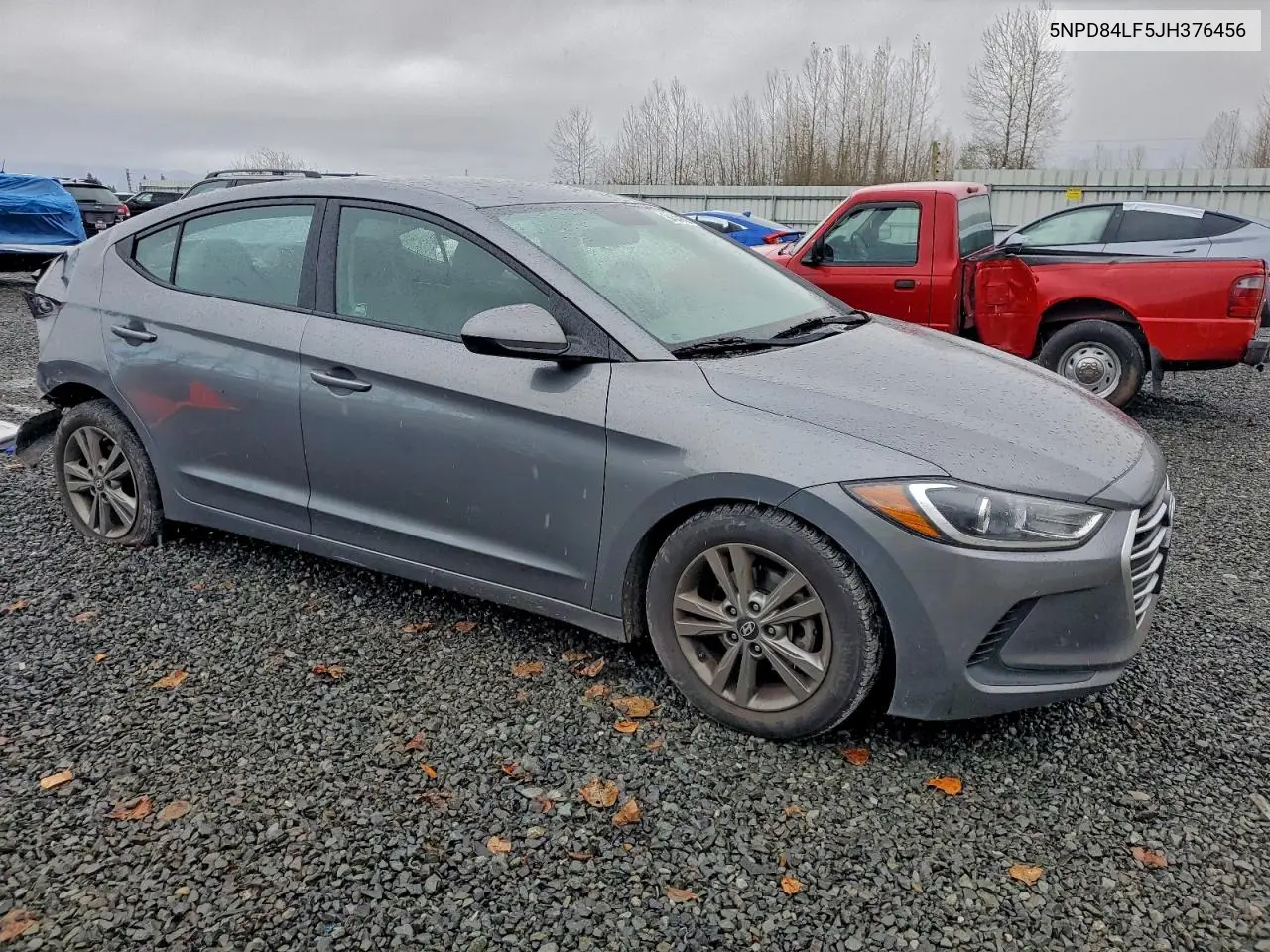 5NPD84LF5JH376456 2018 Hyundai Elantra Sel