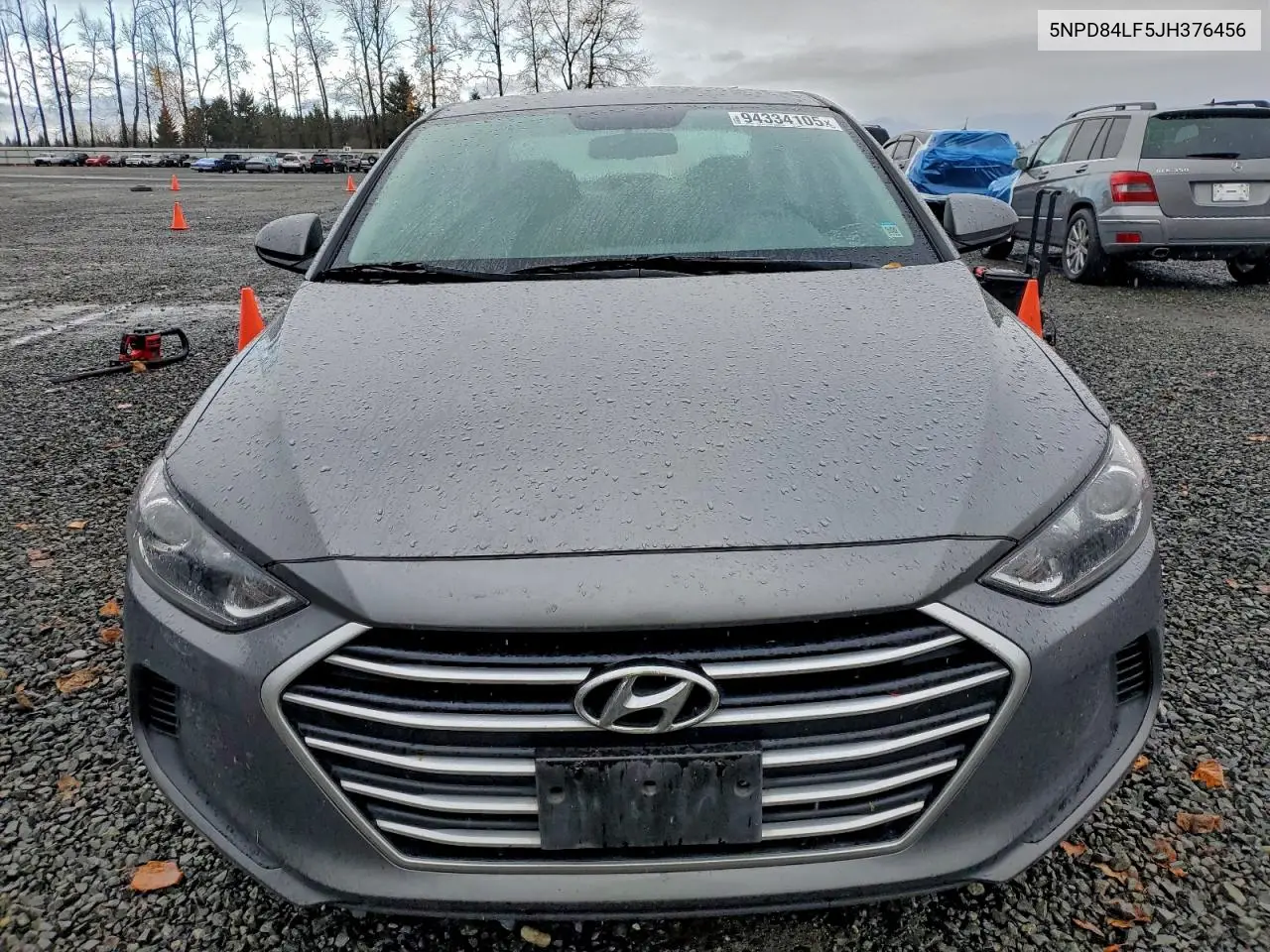 5NPD84LF5JH376456 2018 Hyundai Elantra Sel