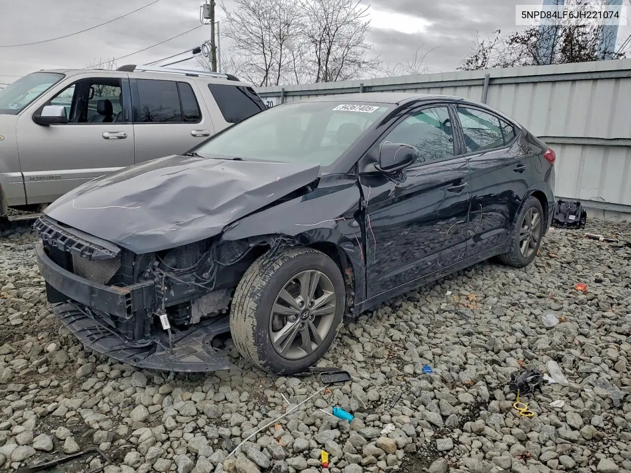5NPD84LF6JH221074 2018 Hyundai Elantra Sel