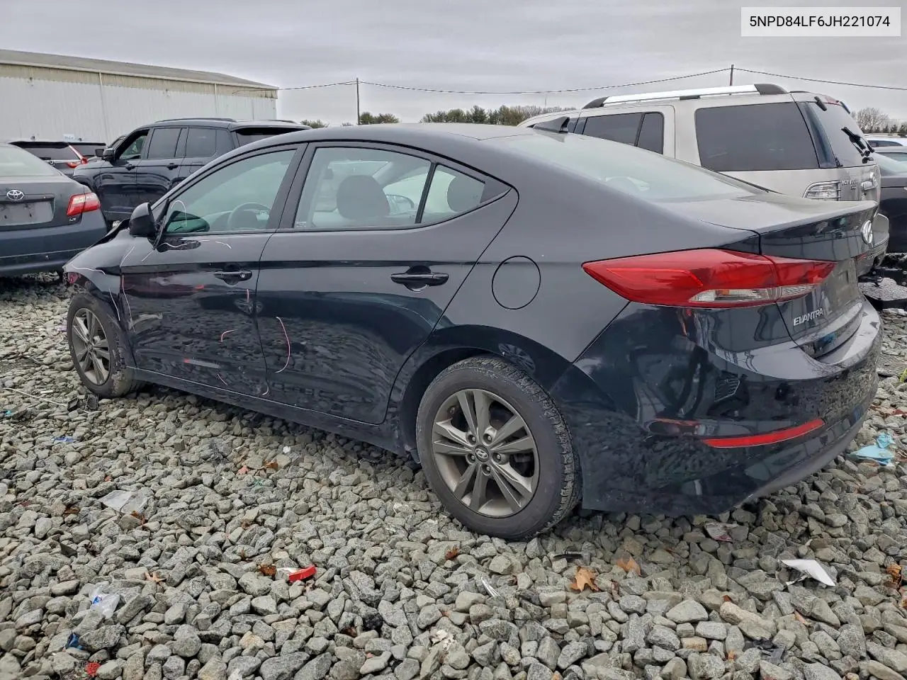 5NPD84LF6JH221074 2018 Hyundai Elantra Sel