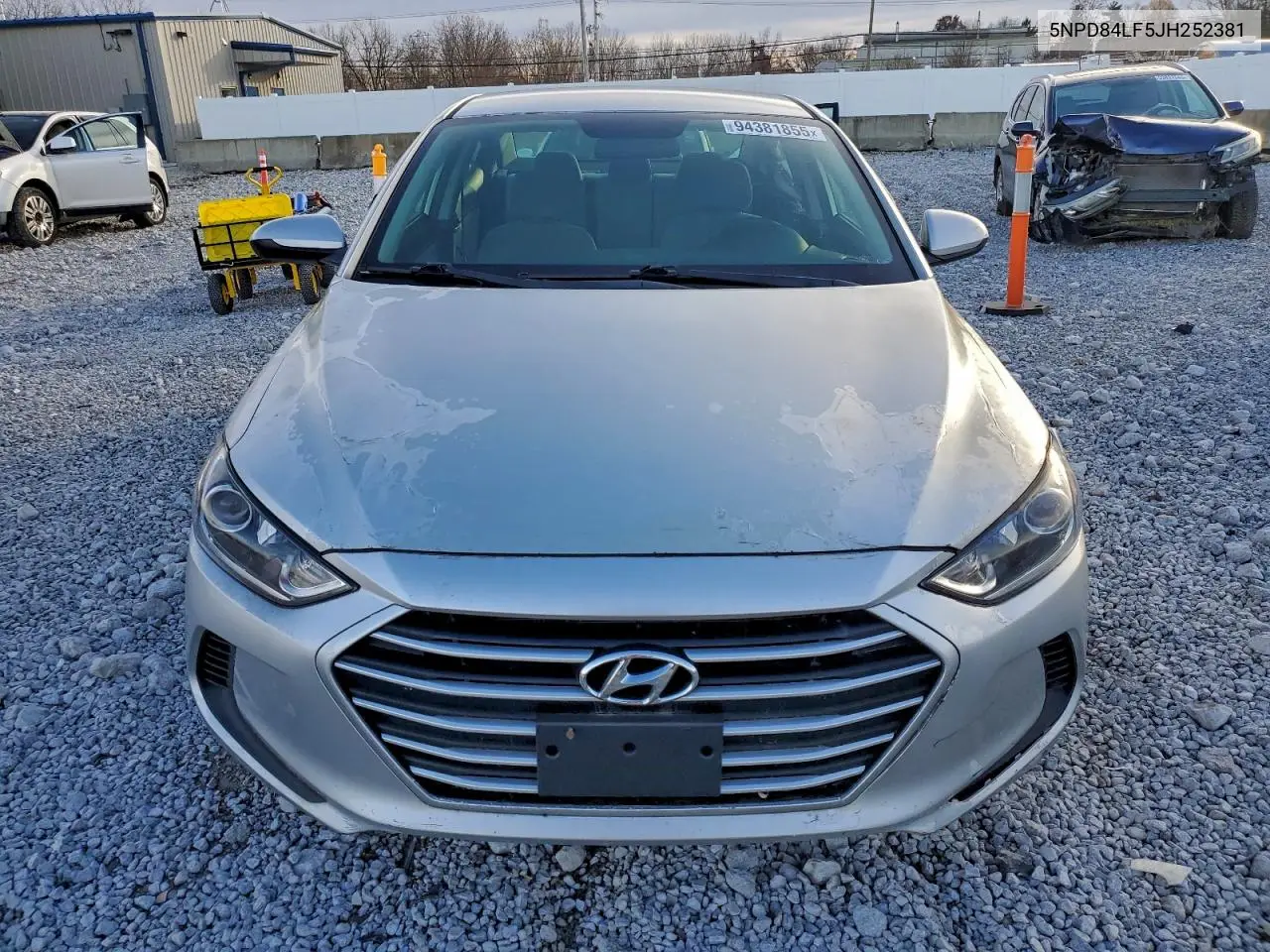 5NPD84LF5JH252381 2018 Hyundai Elantra Sel
