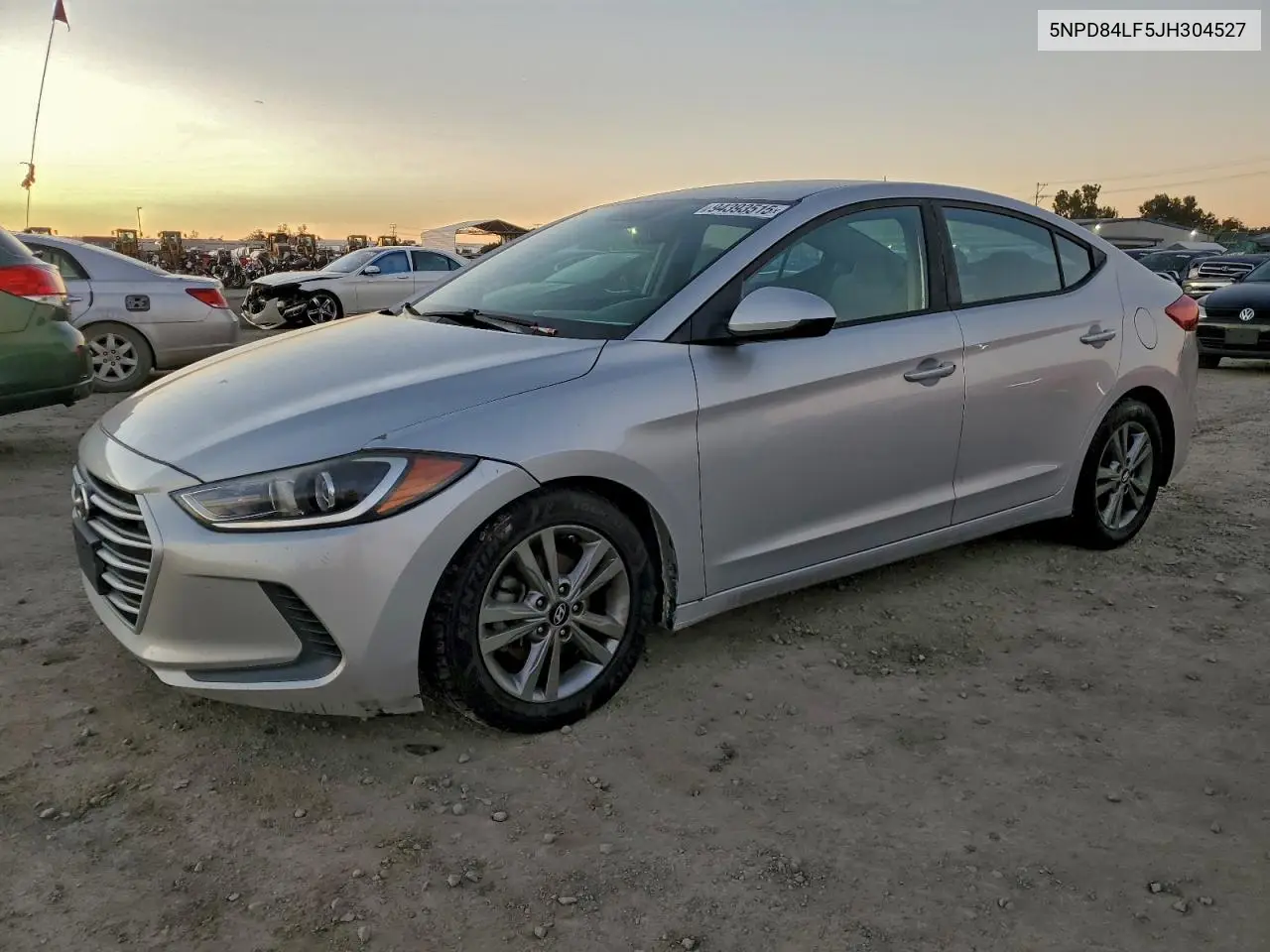 5NPD84LF5JH304527 2018 Hyundai Elantra Sel