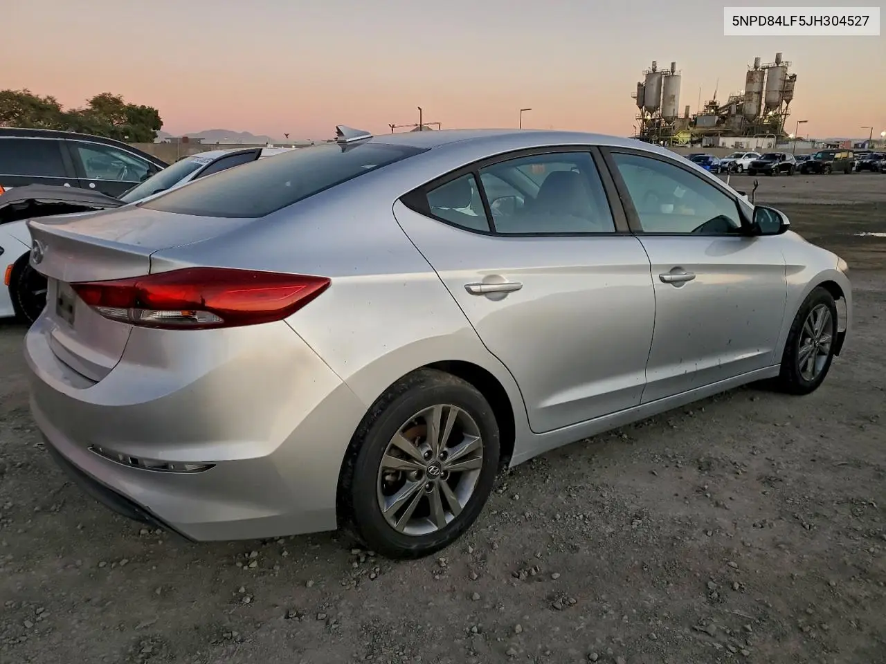 5NPD84LF5JH304527 2018 Hyundai Elantra Sel