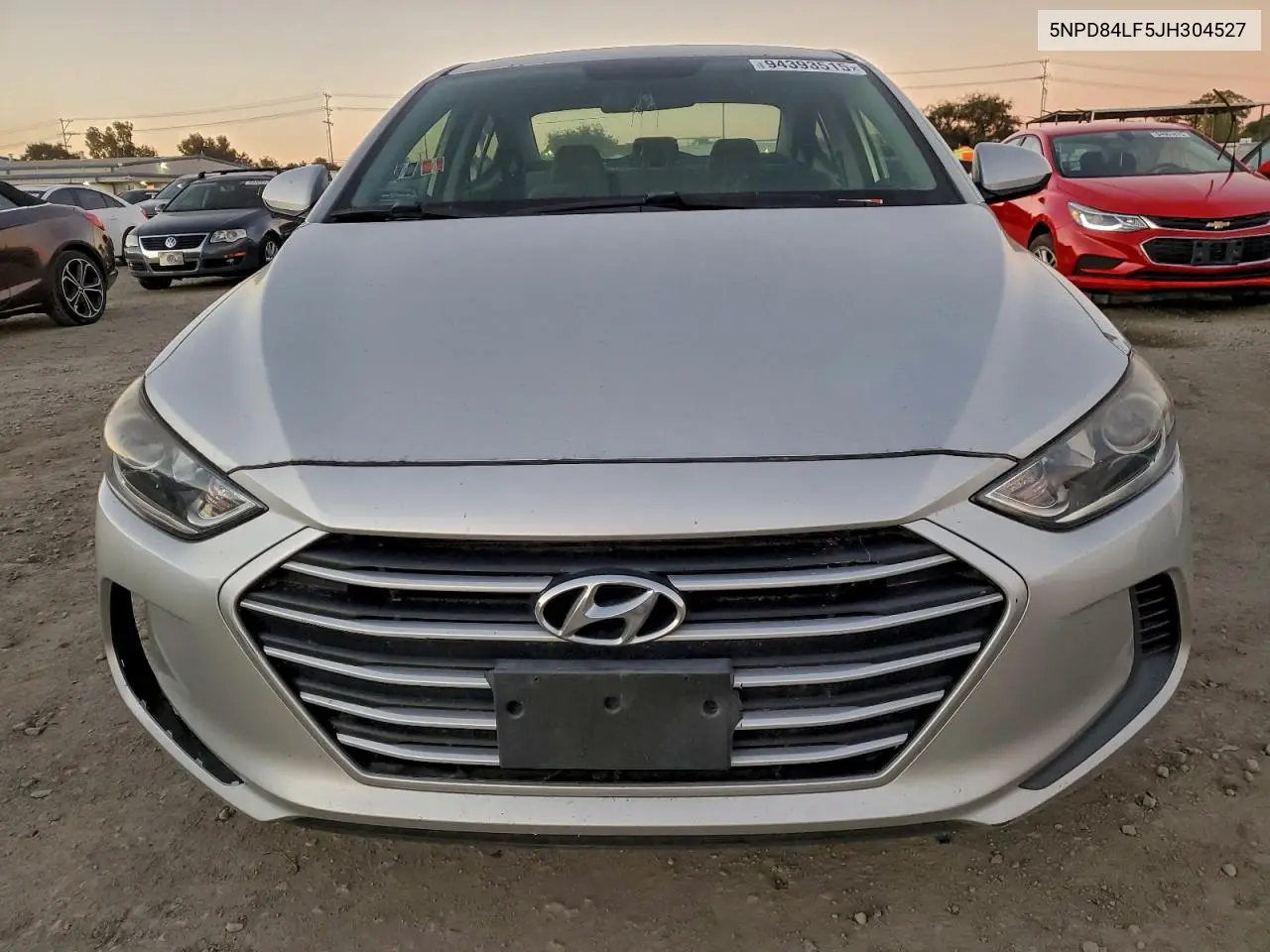 5NPD84LF5JH304527 2018 Hyundai Elantra Sel