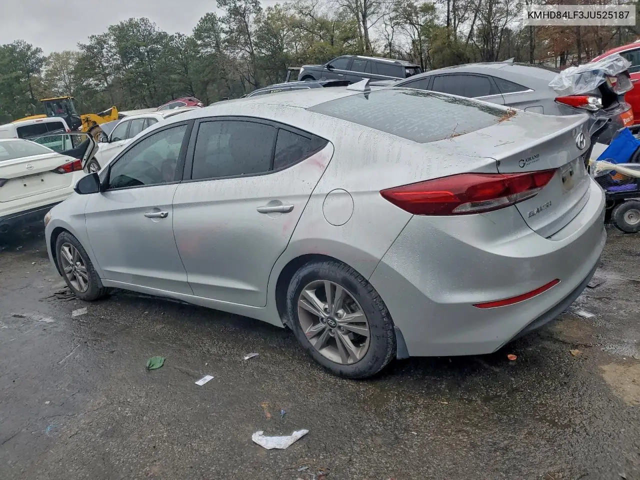 KMHD84LF3JU525187 2018 Hyundai Elantra Sel