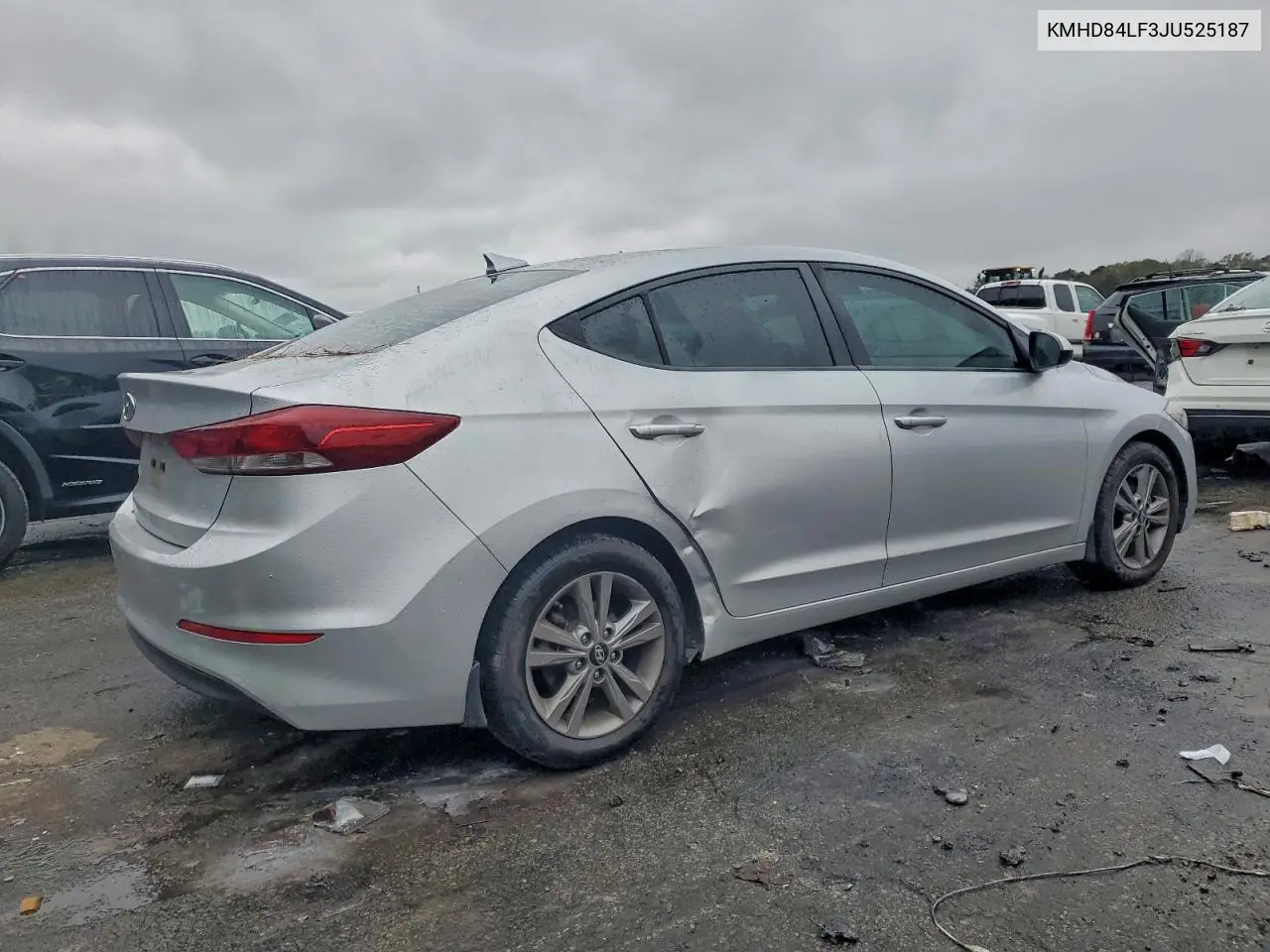 KMHD84LF3JU525187 2018 Hyundai Elantra Sel