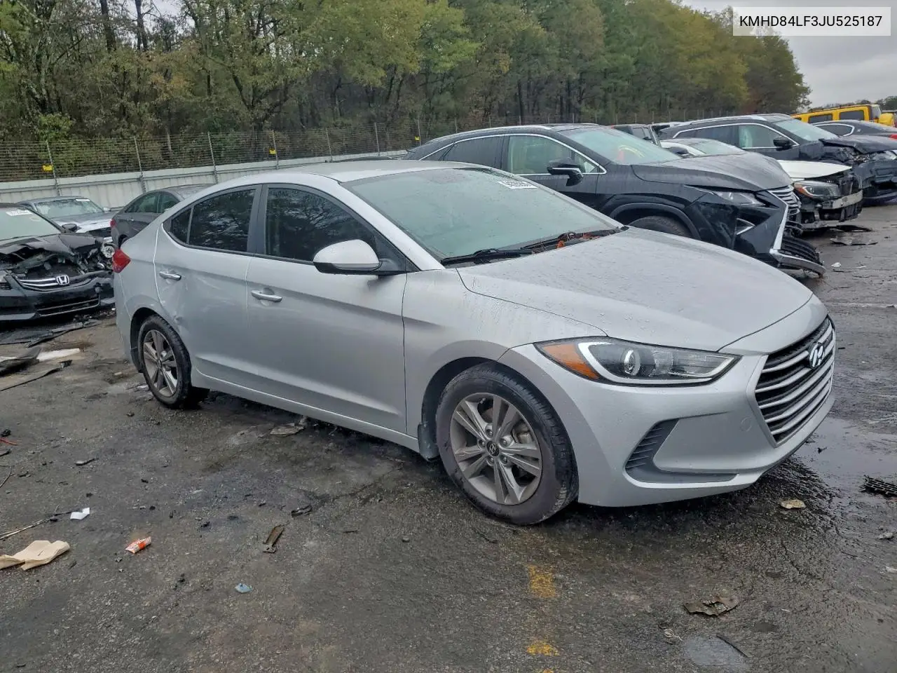 KMHD84LF3JU525187 2018 Hyundai Elantra Sel