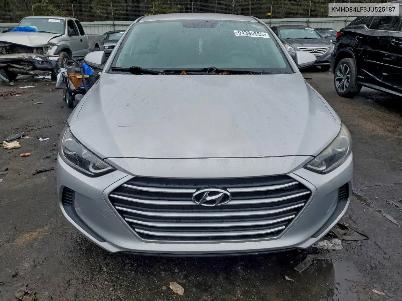 KMHD84LF3JU525187 2018 Hyundai Elantra Sel