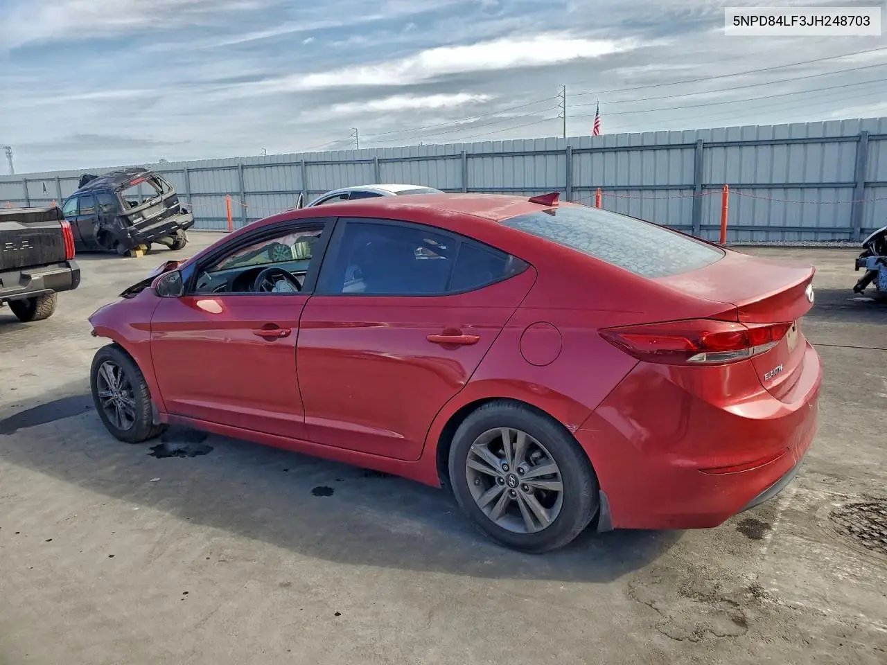 5NPD84LF3JH248703 2018 Hyundai Elantra Sel