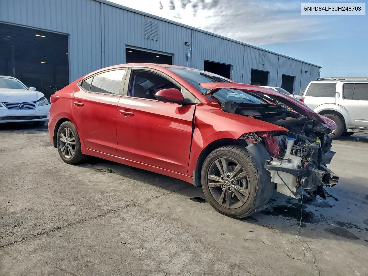 5NPD84LF3JH248703 2018 Hyundai Elantra Sel