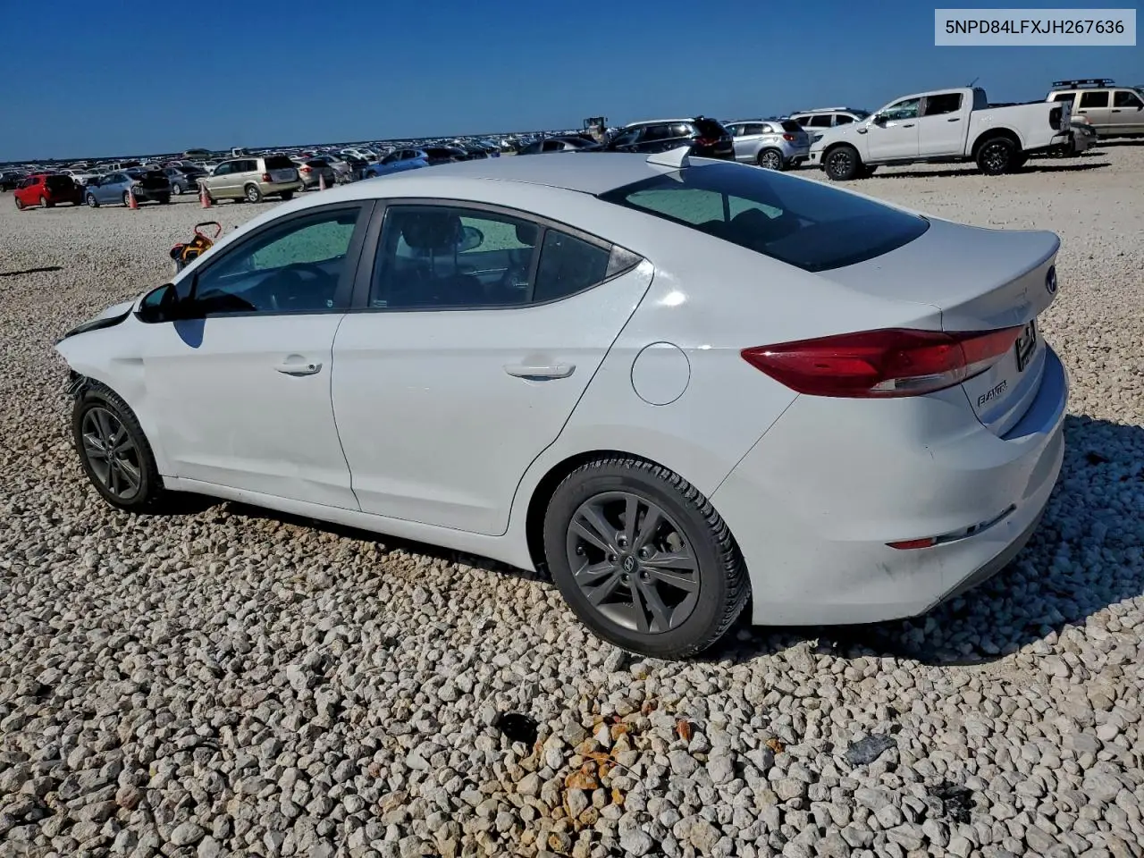 5NPD84LFXJH267636 2018 Hyundai Elantra Sel