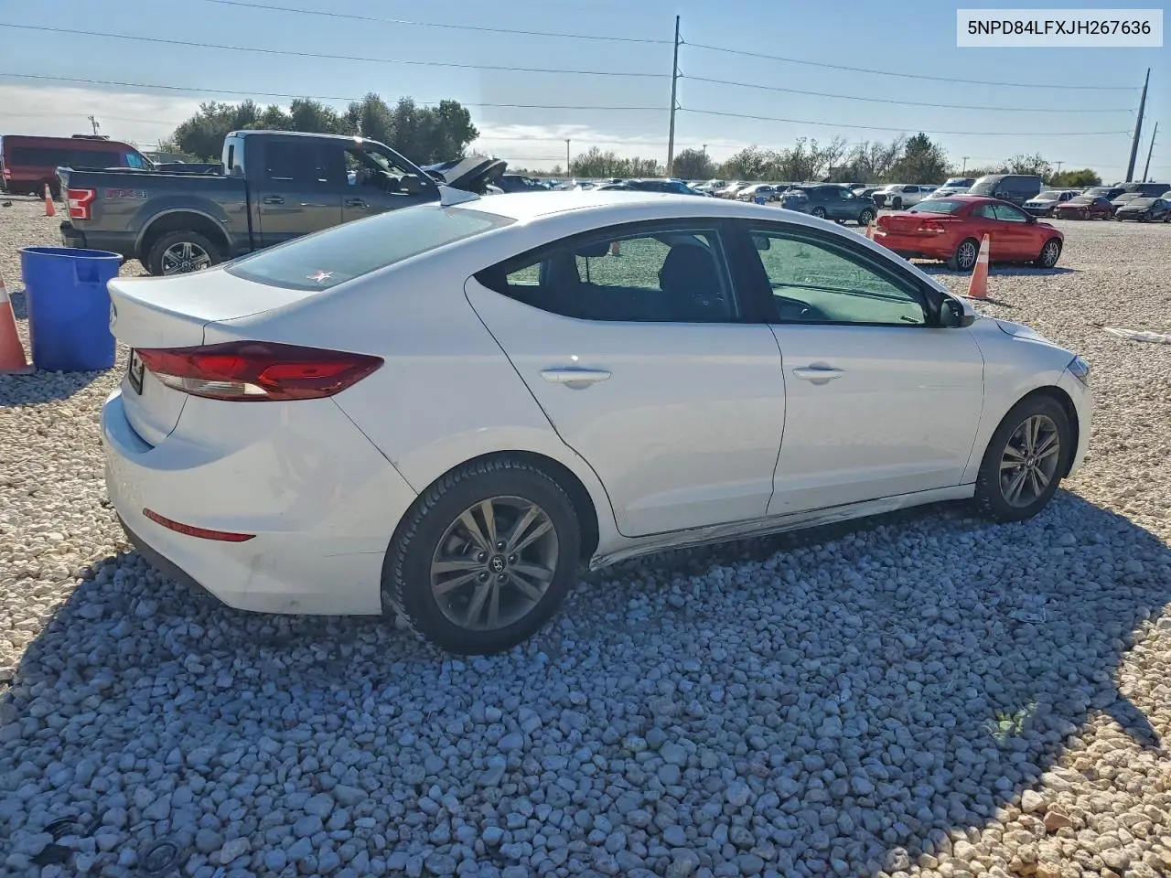 5NPD84LFXJH267636 2018 Hyundai Elantra Sel