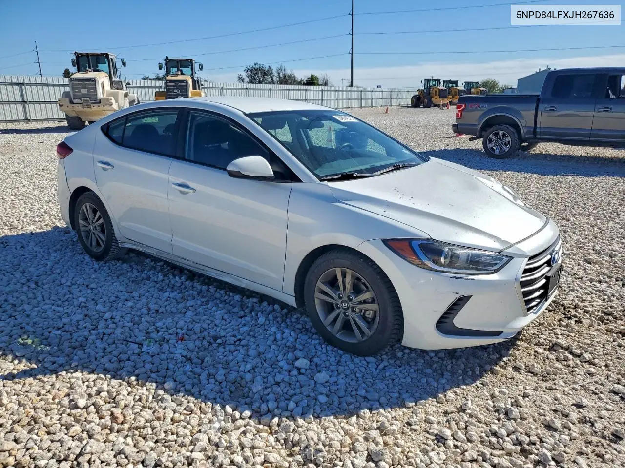 5NPD84LFXJH267636 2018 Hyundai Elantra Sel