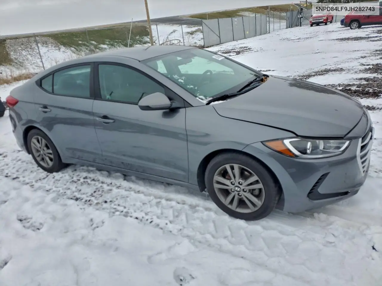 5NPD84LF9JH282743 2018 Hyundai Elantra Sel