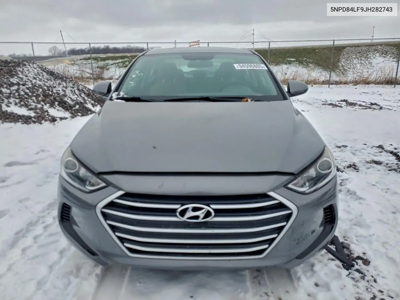 5NPD84LF9JH282743 2018 Hyundai Elantra Sel
