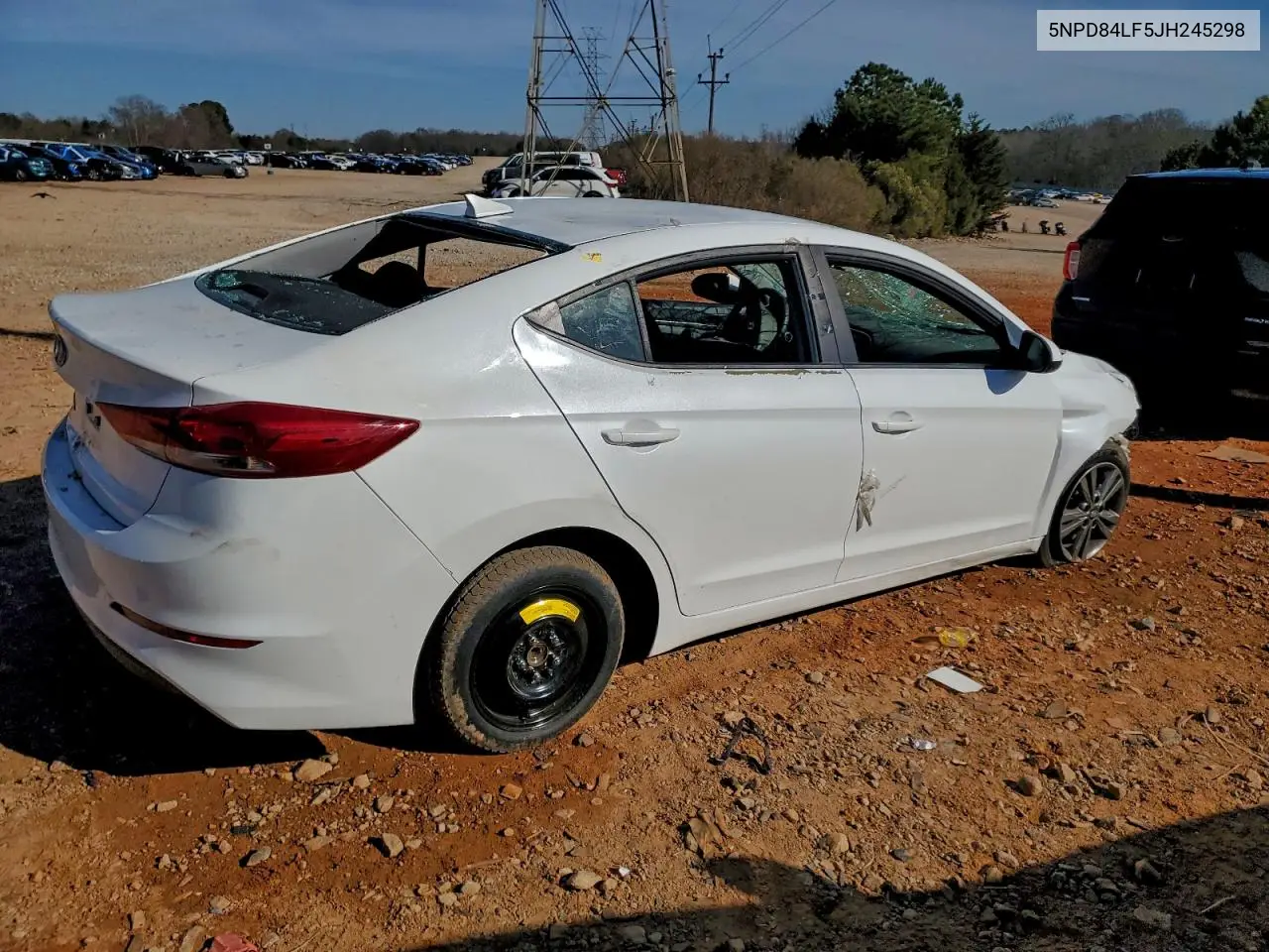 5NPD84LF5JH245298 2018 Hyundai Elantra Sel