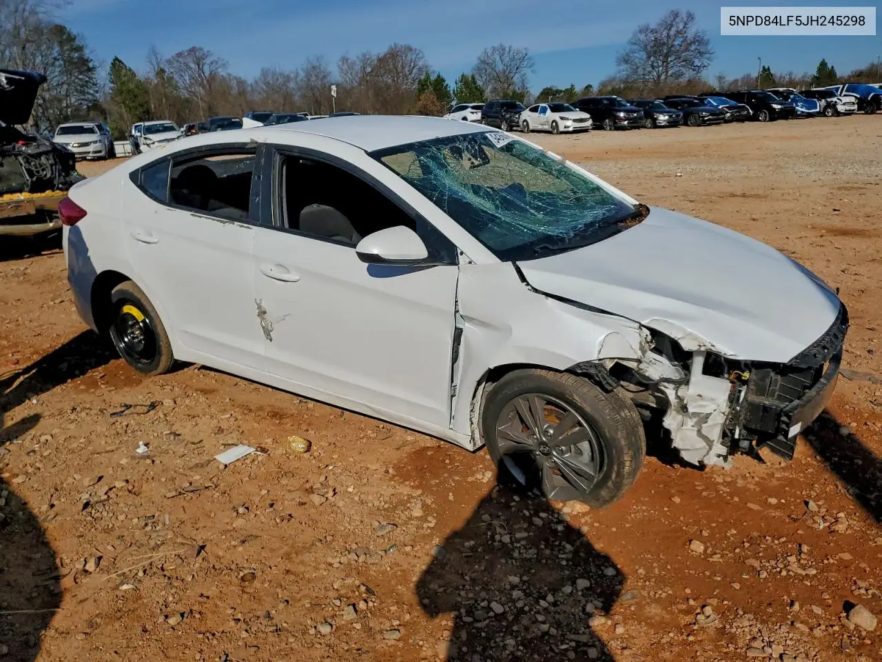 5NPD84LF5JH245298 2018 Hyundai Elantra Sel