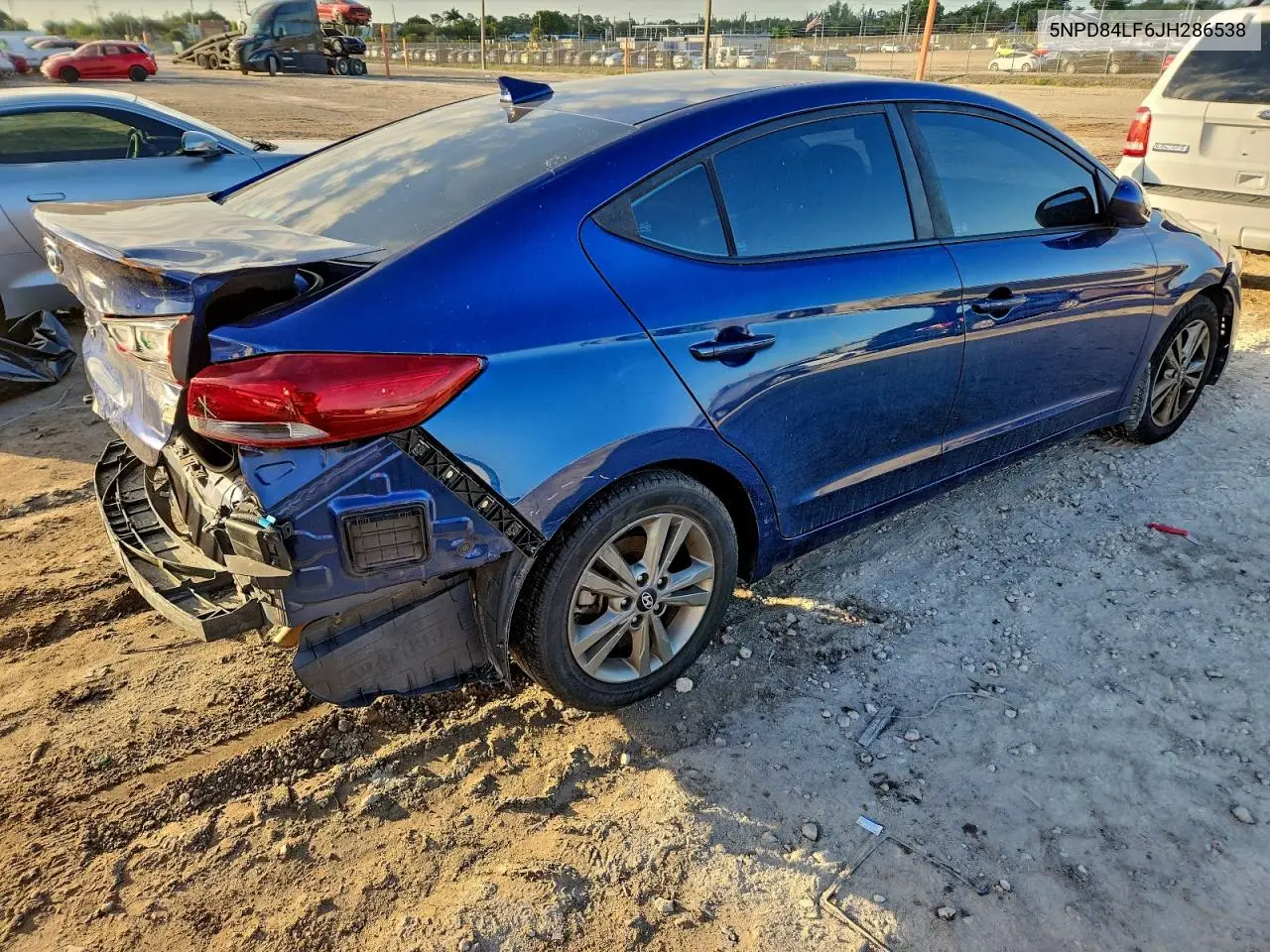 5NPD84LF6JH286538 2018 Hyundai Elantra Sel