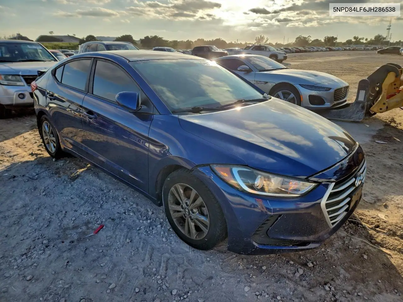 5NPD84LF6JH286538 2018 Hyundai Elantra Sel