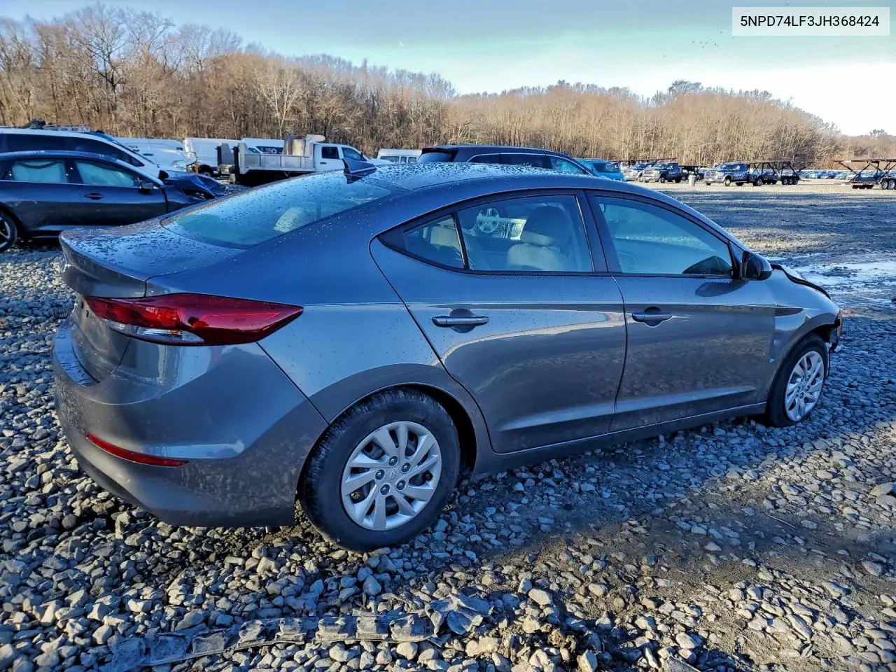 5NPD74LF3JH368424 2018 Hyundai Elantra Se