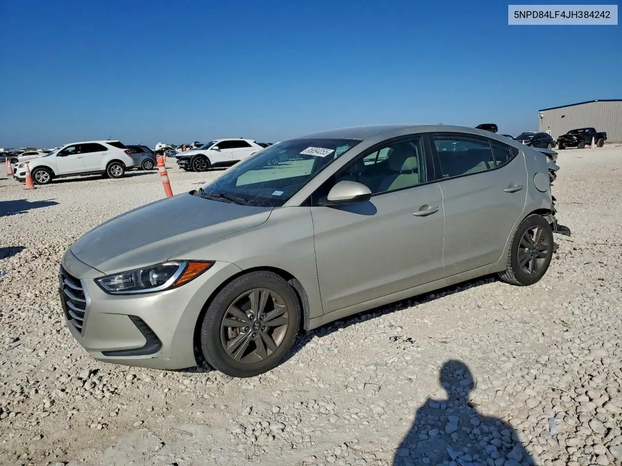 5NPD84LF4JH384242 2018 Hyundai Elantra Sel