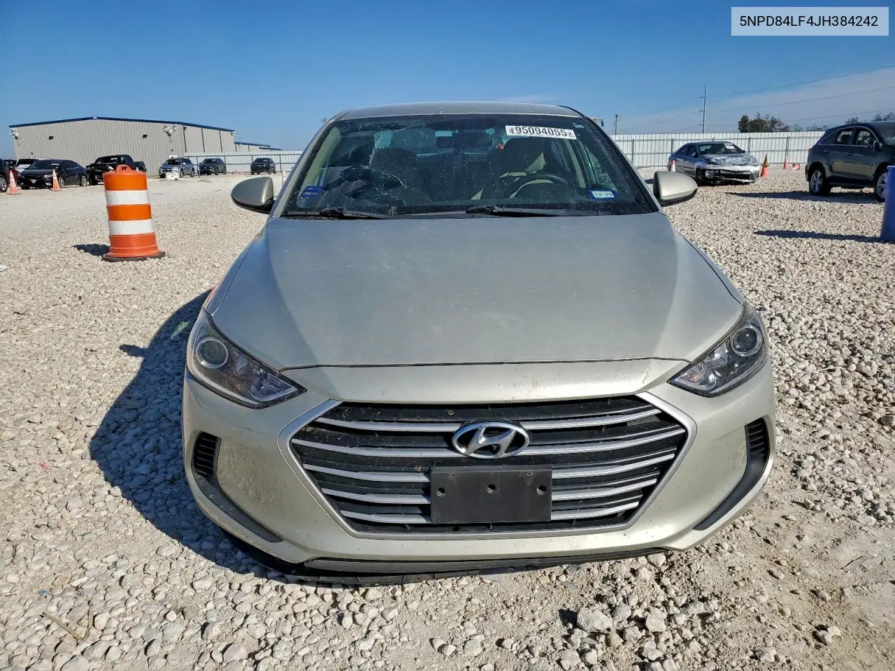 5NPD84LF4JH384242 2018 Hyundai Elantra Sel