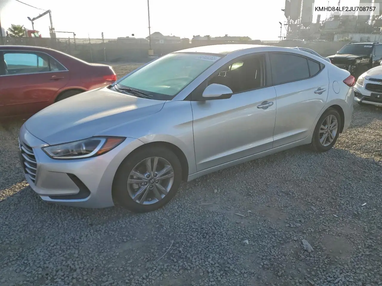 KMHD84LF2JU708757 2018 Hyundai Elantra Sel