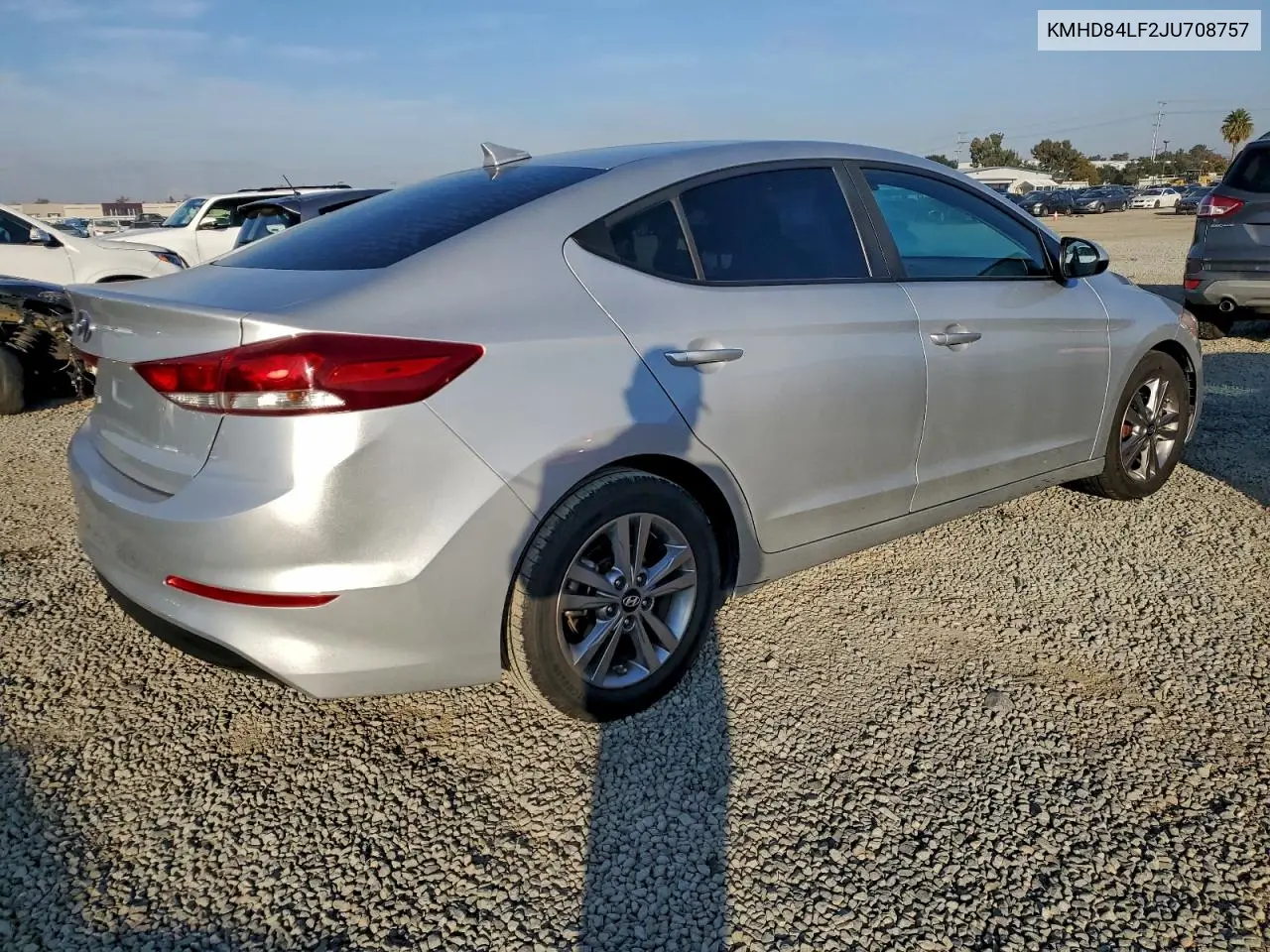 KMHD84LF2JU708757 2018 Hyundai Elantra Sel