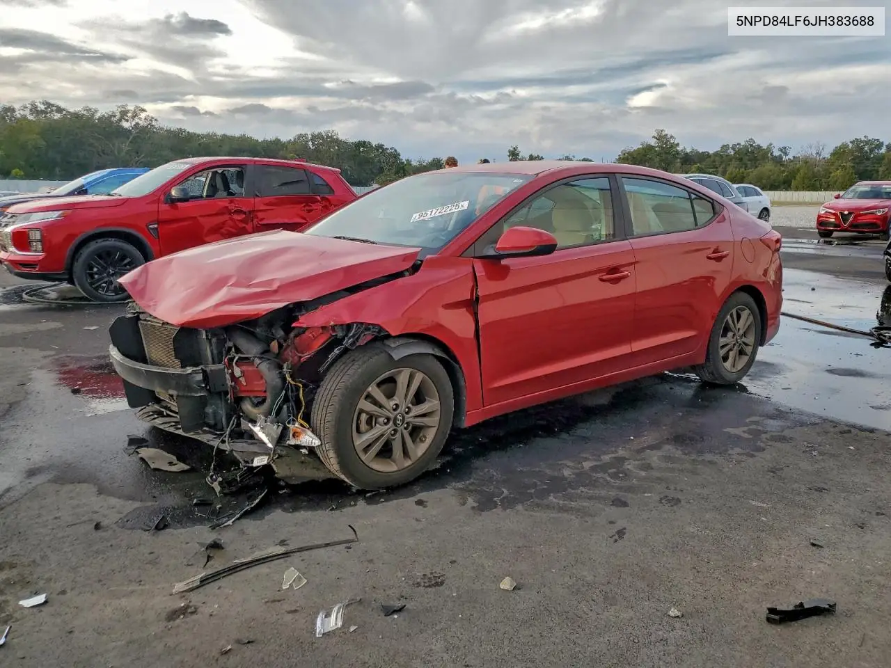 5NPD84LF6JH383688 2018 Hyundai Elantra Sel