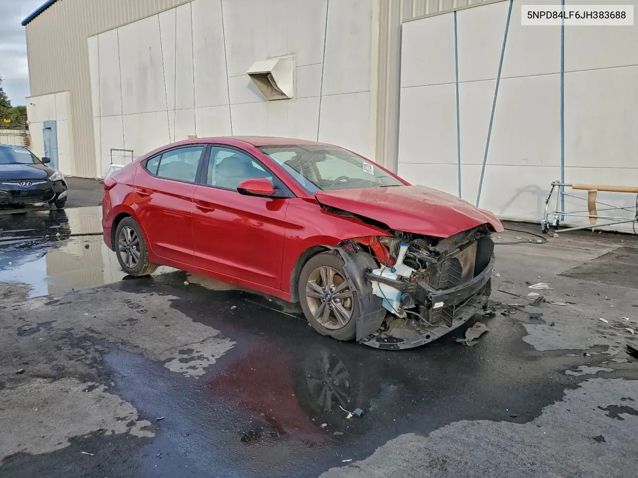 5NPD84LF6JH383688 2018 Hyundai Elantra Sel