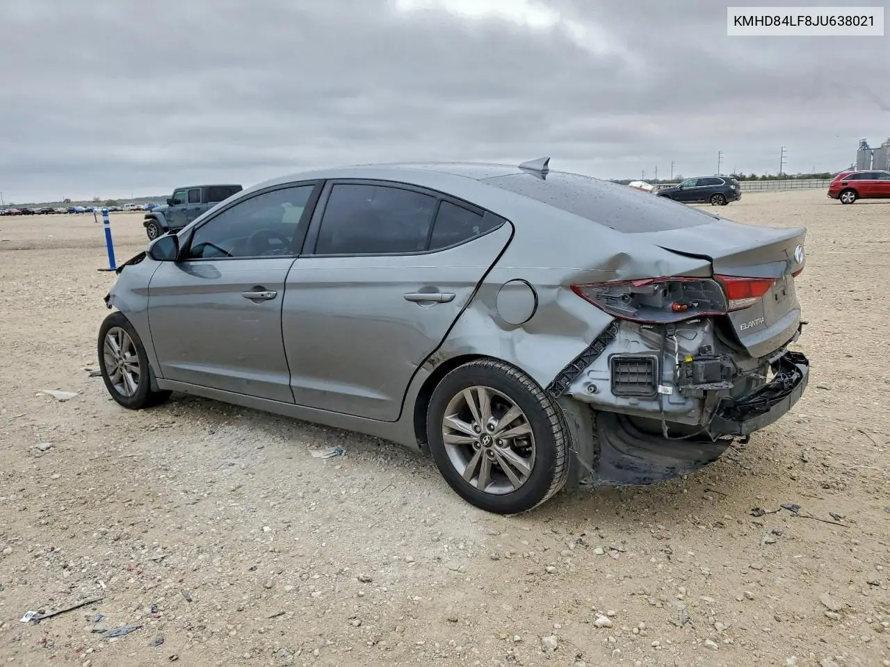 KMHD84LF8JU638021 2018 Hyundai Elantra Sel
