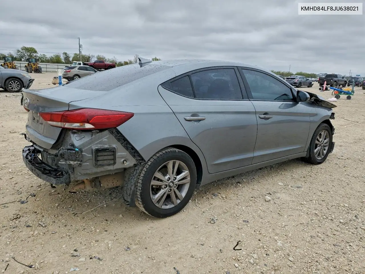 KMHD84LF8JU638021 2018 Hyundai Elantra Sel