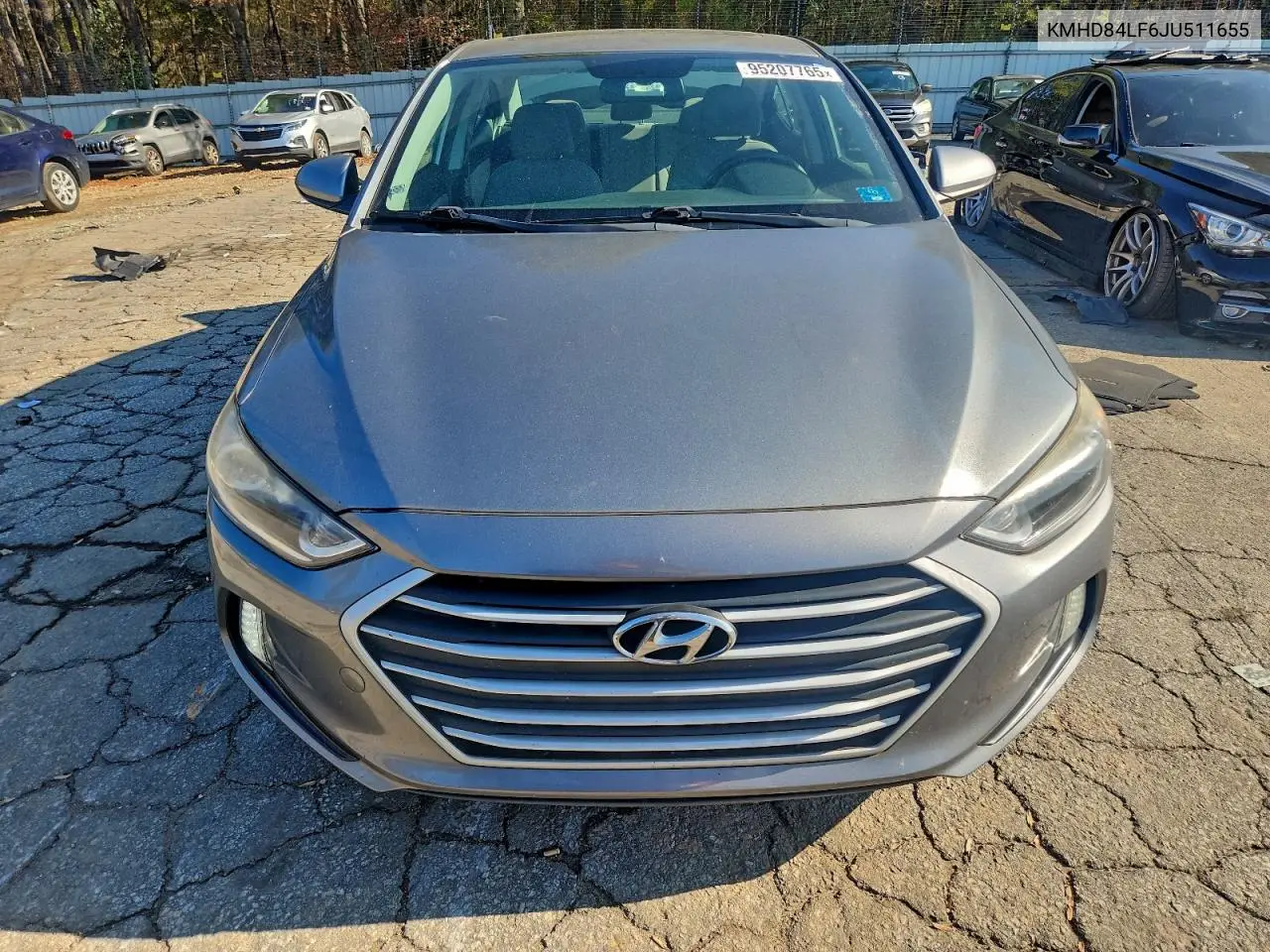 KMHD84LF6JU511655 2018 Hyundai Elantra Sel
