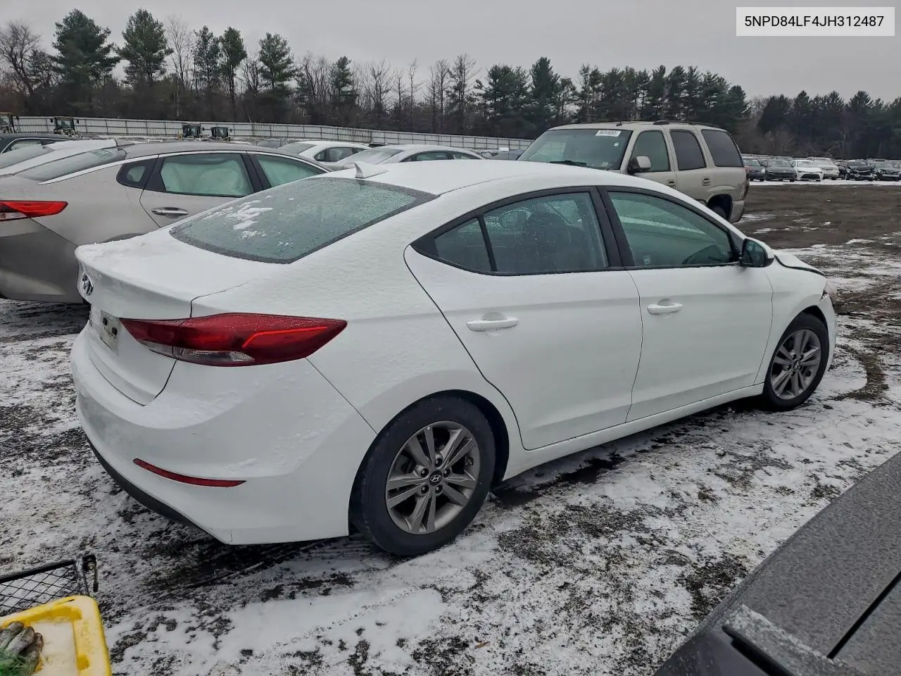 5NPD84LF4JH312487 2018 Hyundai Elantra Sel