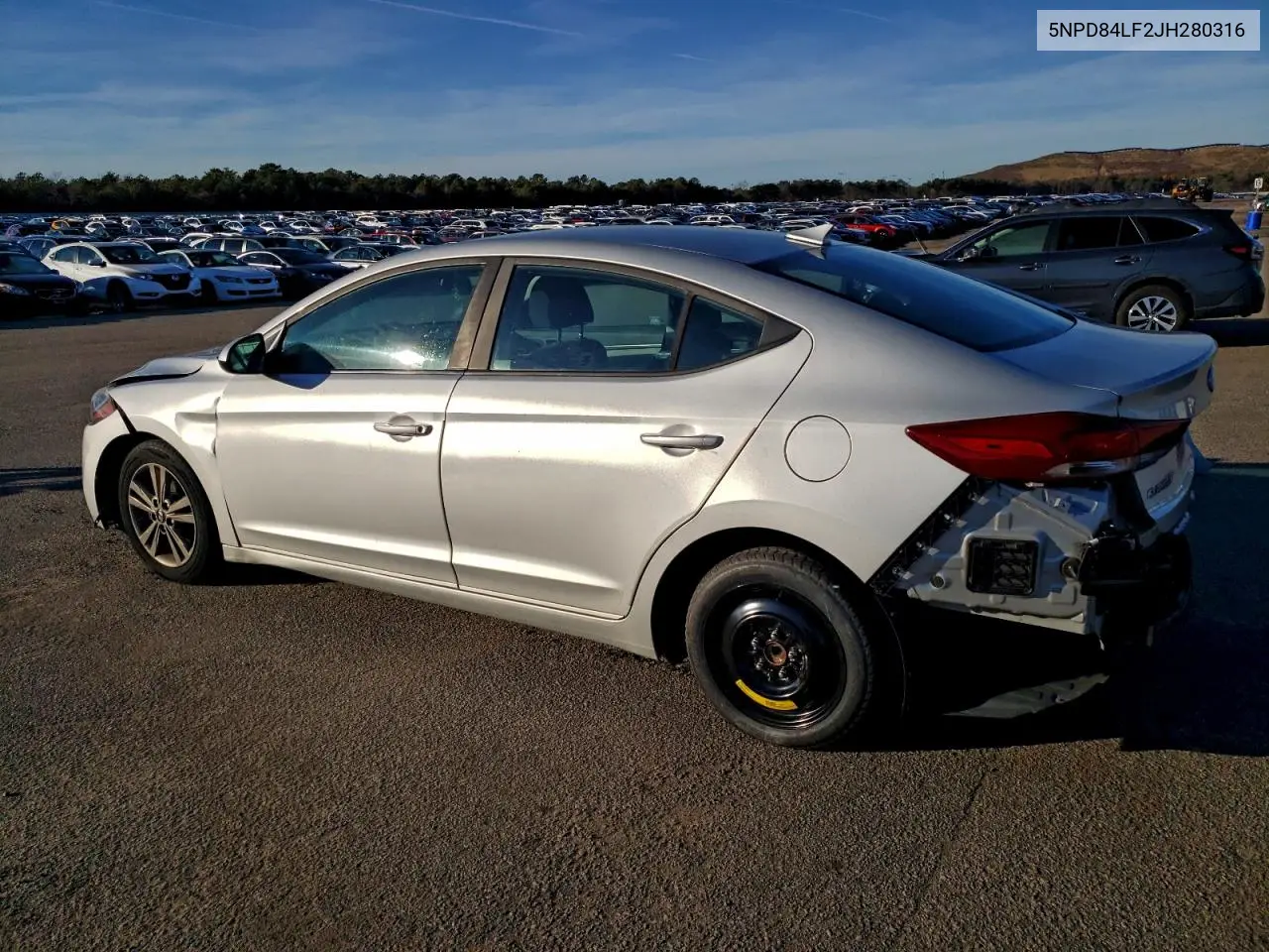 5NPD84LF2JH280316 2018 Hyundai Elantra Sel