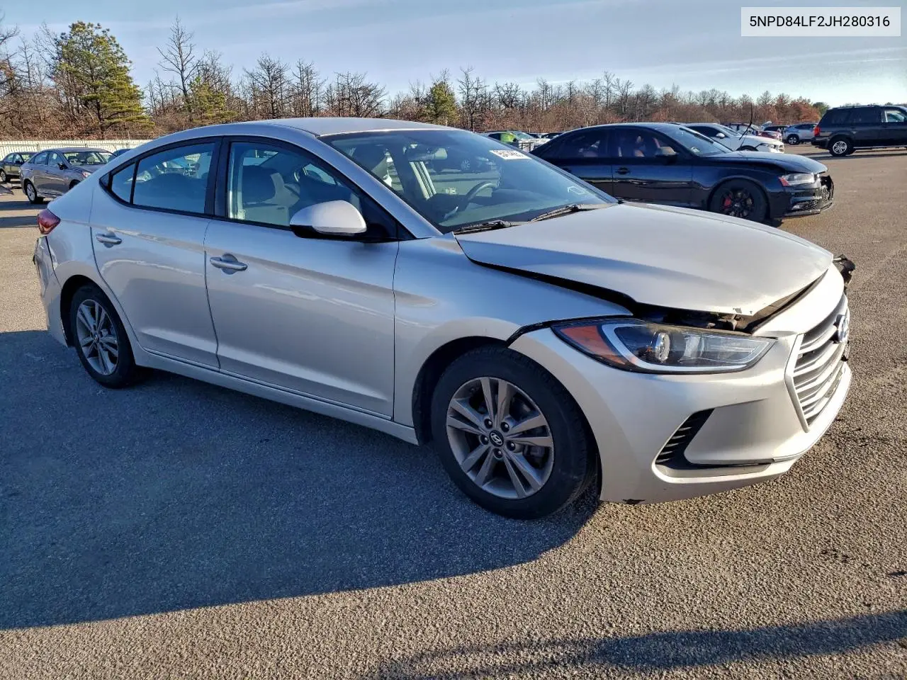 5NPD84LF2JH280316 2018 Hyundai Elantra Sel