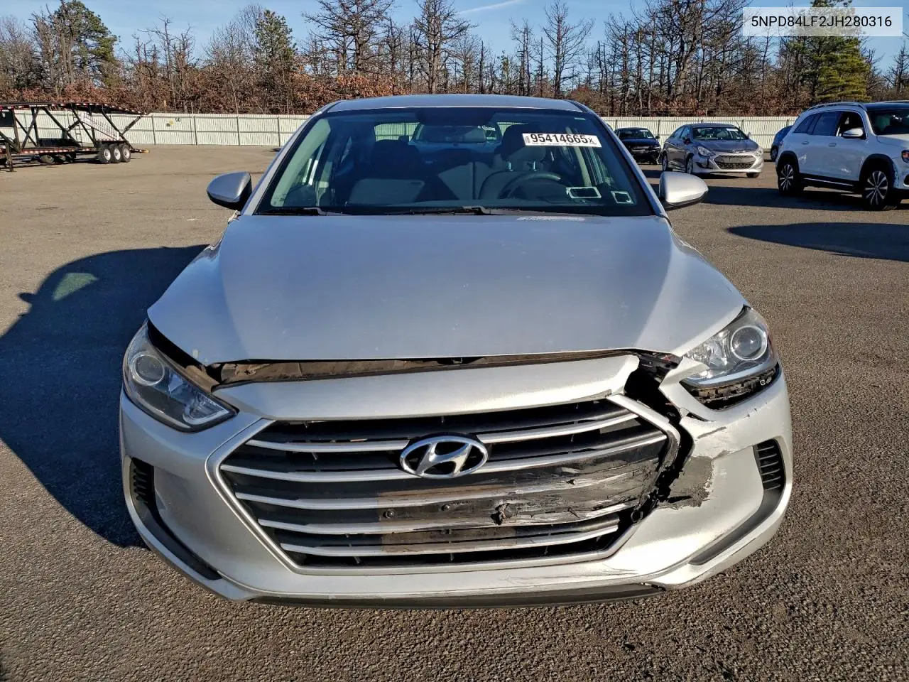 5NPD84LF2JH280316 2018 Hyundai Elantra Sel