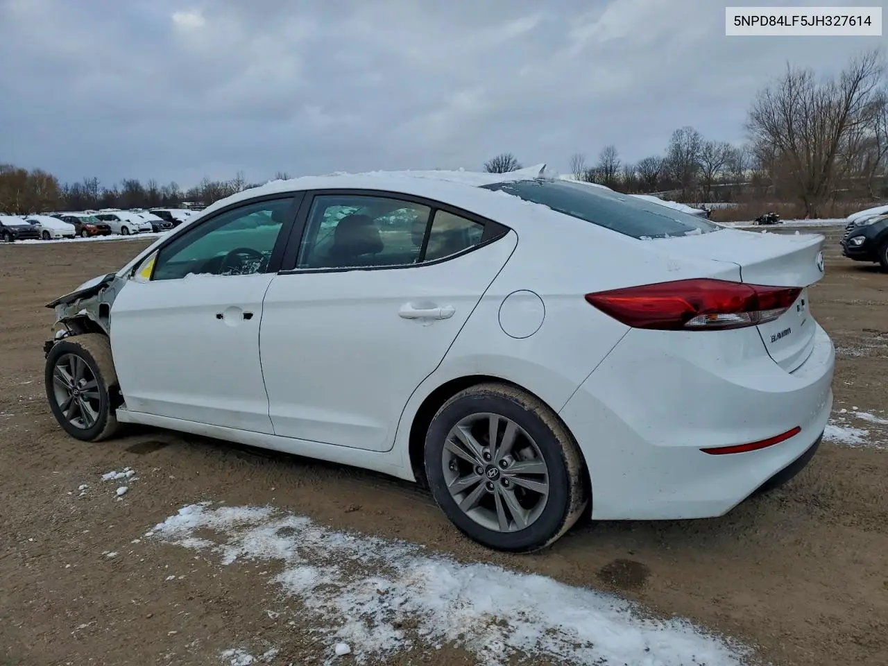 5NPD84LF5JH327614 2018 Hyundai Elantra Sel