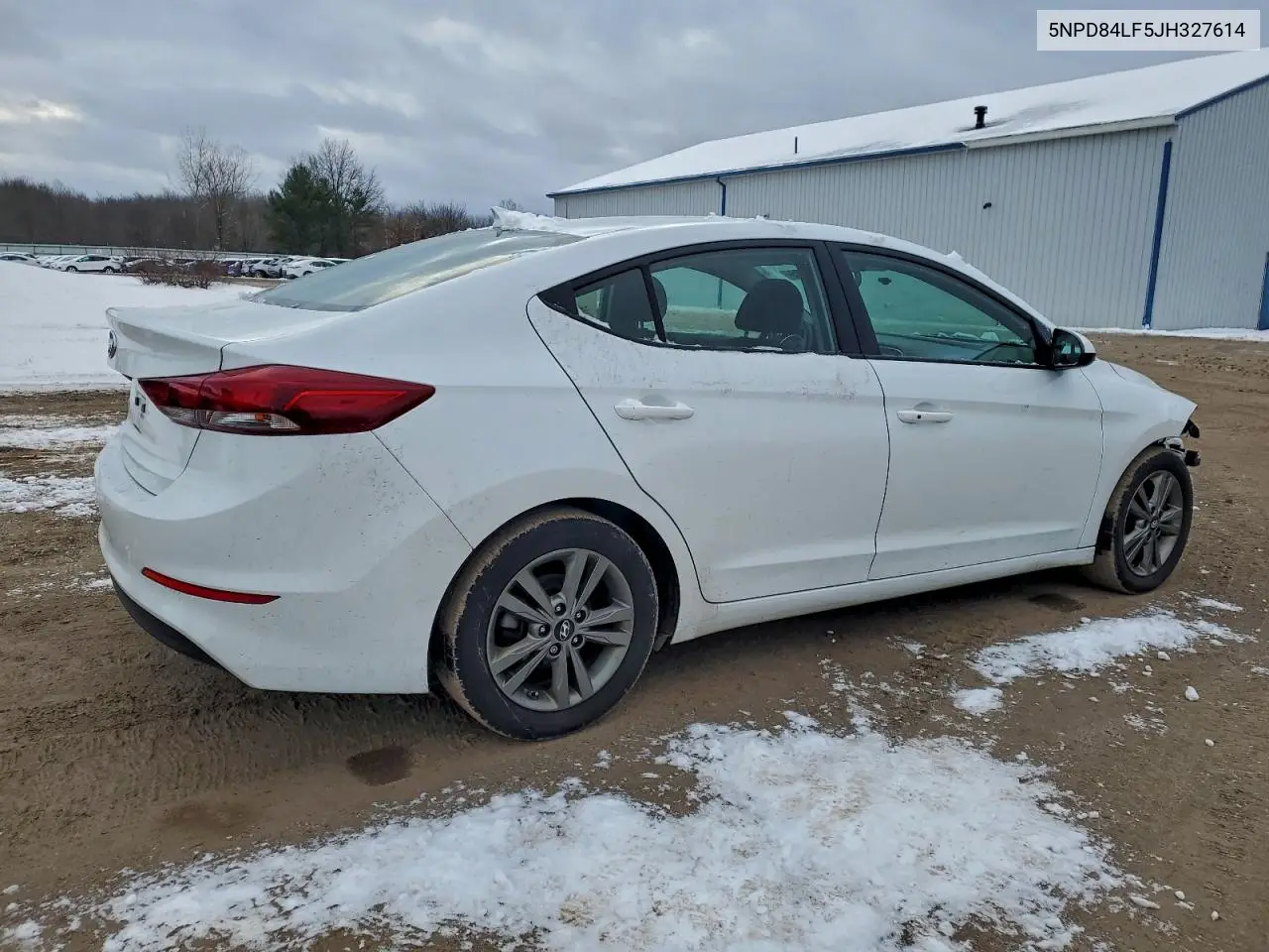 5NPD84LF5JH327614 2018 Hyundai Elantra Sel