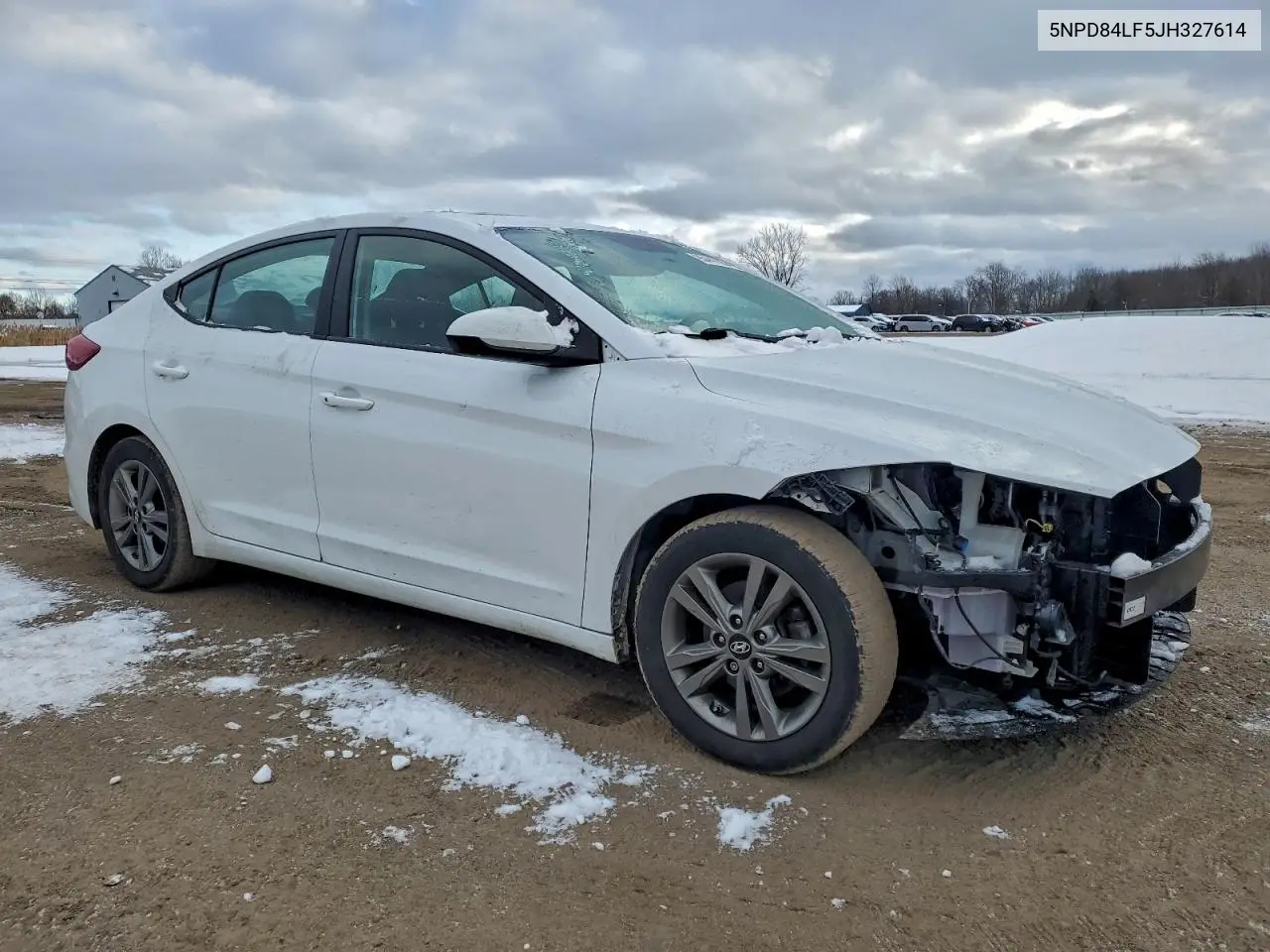 5NPD84LF5JH327614 2018 Hyundai Elantra Sel