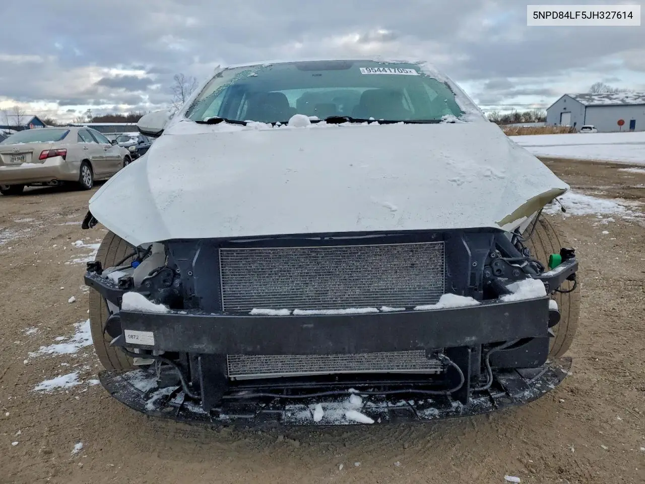 5NPD84LF5JH327614 2018 Hyundai Elantra Sel