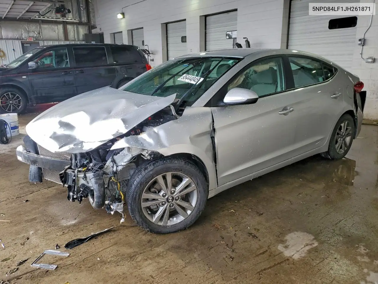 5NPD84LF1JH261871 2018 Hyundai Elantra Sel